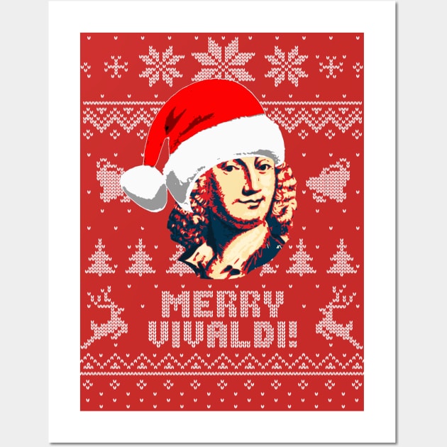 Antonio Vivaldi Merry Vivaldi Wall Art by Nerd_art